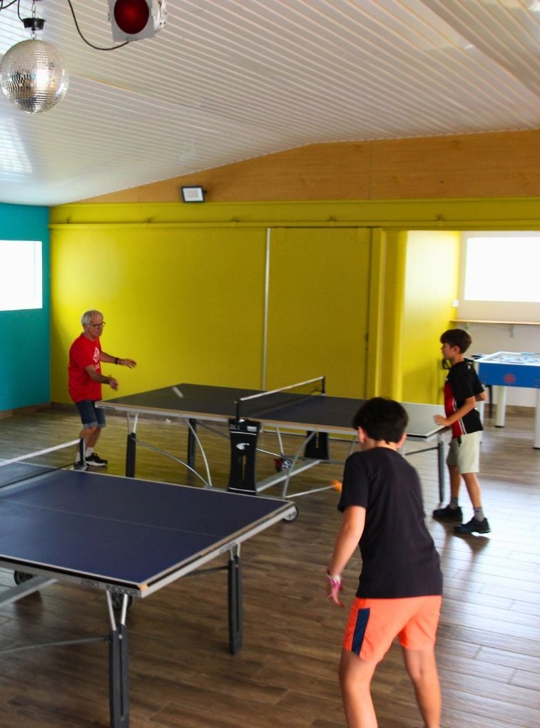 camping en finistere sud ping pong