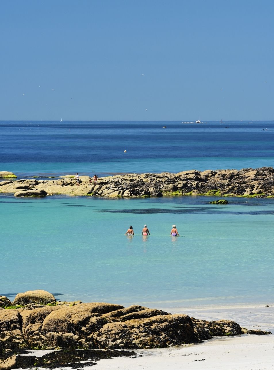 profitez des plages de bretagne camping la piscine